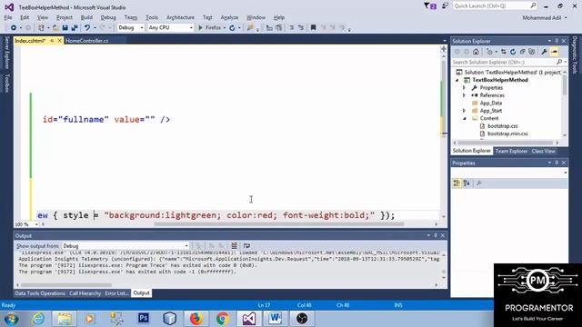 11 | HTML Helpers In ASP.NET MVC | HTML Helper Methods In ASP.NET MVC | Part-1 (Hindi/Urdu) смотреть онлайн