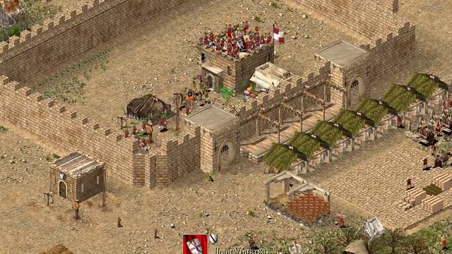 Stronghold Crusader: Проходим усложненную кампанию в прекрасной старой игре смотреть онлайн
