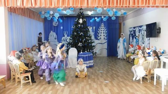 новогодний утренник в группе "Улыбка", 2020 смотреть онлайн