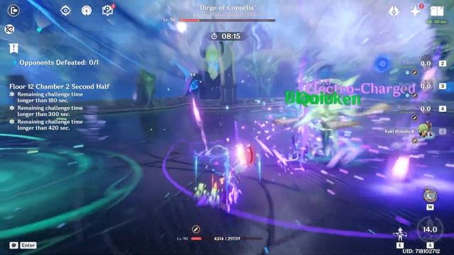 New Spiral Abyss│Dehya Mono Pyro & Nahida Hyperbloom | Floor 12 - 9 Stars | Genshin Impact