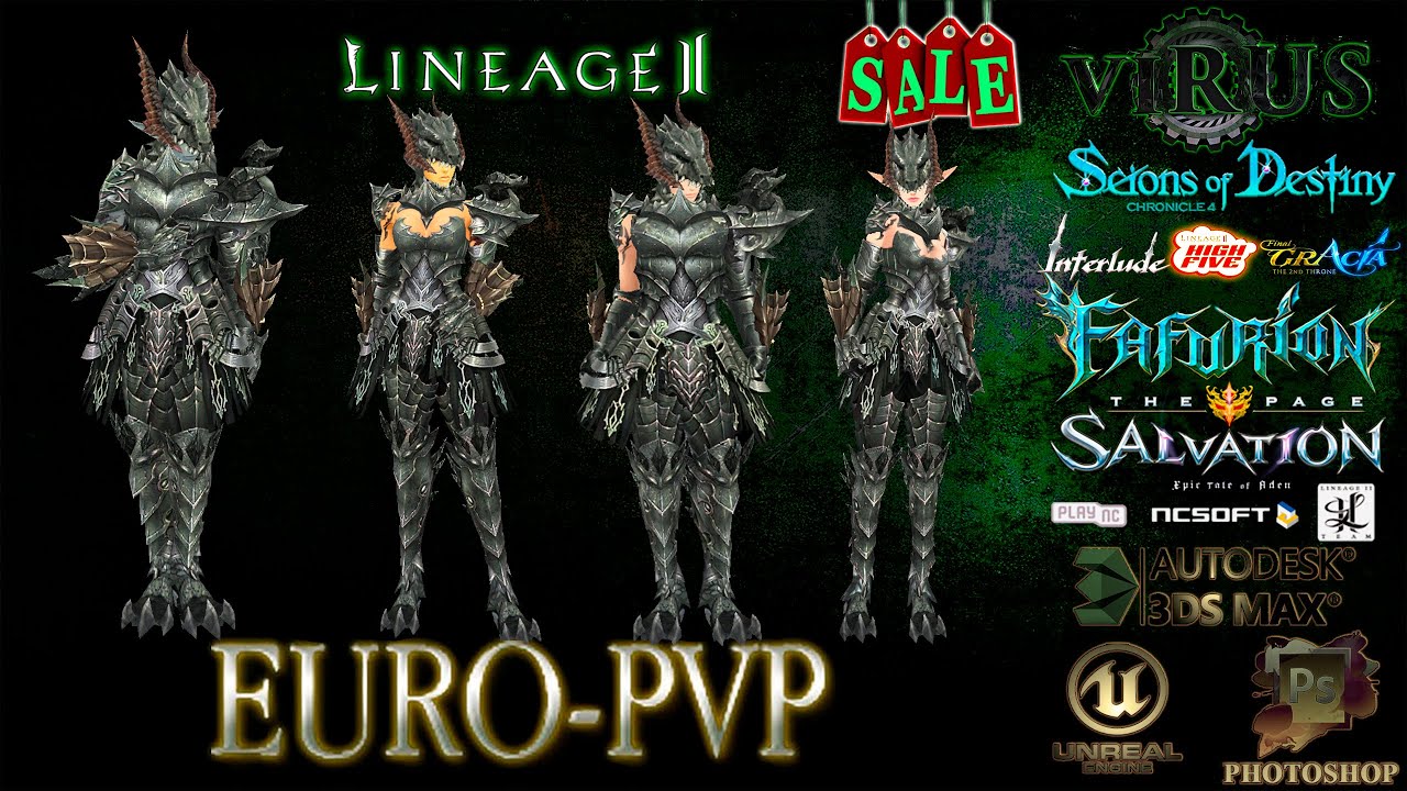 Antharas' New Costume for www.Euro-PvP.Com server. LINEAGE II. Chronicles Interlude ◄√i®uS► смотреть онлайн