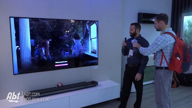 CES 2018 - LG webOS with Google Assistant Demo смотреть онлайн