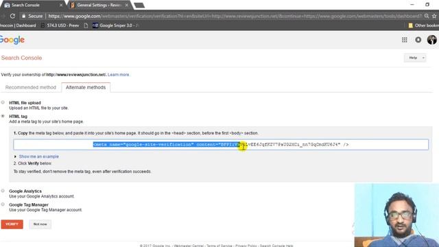 How To Verify Google Webmaster Tools and Link To WordPress Website in Hindi смотреть онлайн