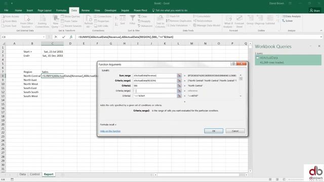 Report Automation Technique with the SUMIFS Function & Power Query in Excel смотреть онлайн