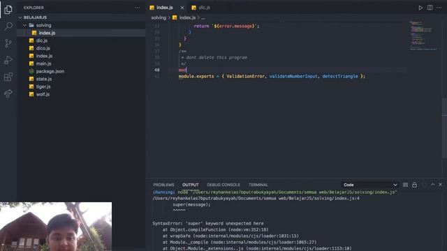 javascript error fix to run with expected condition. using Throwing and Error Handling techniques. смотреть онлайн