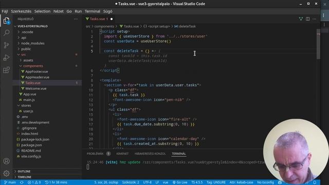 vue js 3 gyorstalpaló смотреть онлайн