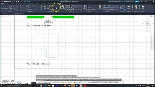 Autocad 21 Cotation 2 смотреть онлайн