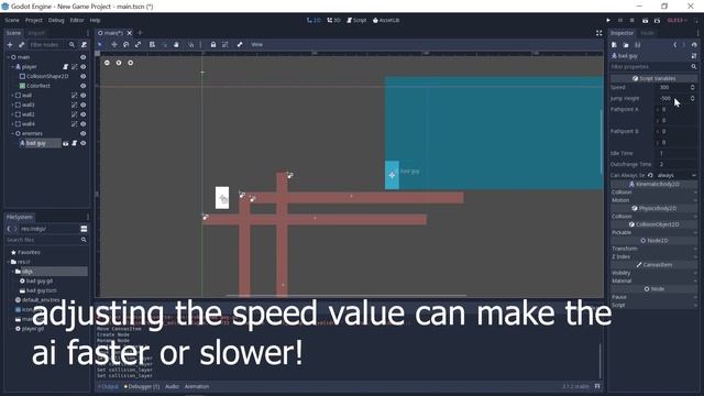Ron0Studios Godot AI platformer path-finding tutorial! смотреть онлайн