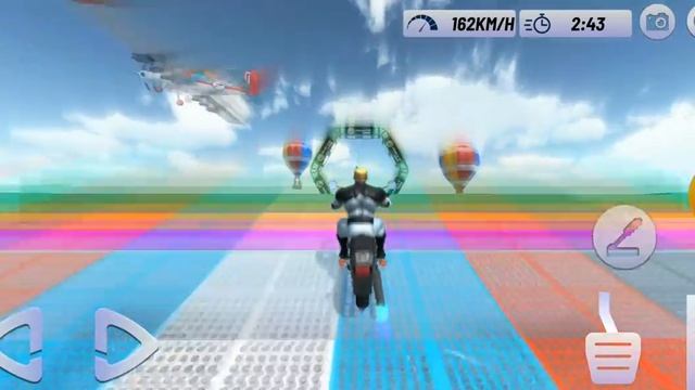 Super Hero bike stunt GT racing- Mega Ramp Games |Bike simulator games|ANDROID GAMEPLAY. смотреть онлайн
