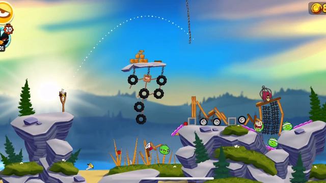 Angry Birds Seasons Summer Camp 13-15 смотреть онлайн