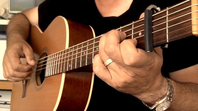 Easy " HALLELUJAH " Acoustic Guitar Cover смотреть онлайн