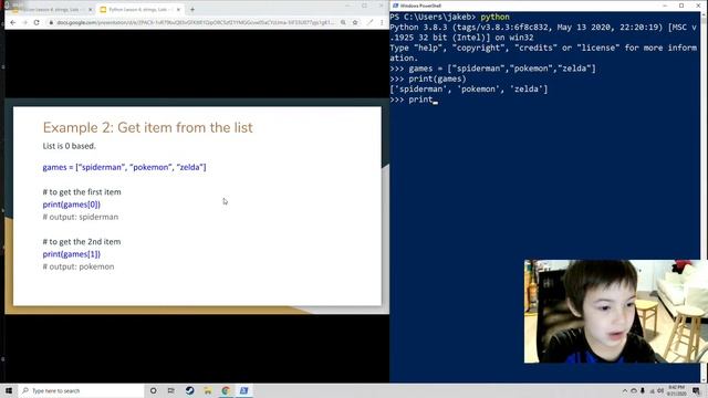 Python lesson 4: What is List, how to get items from the List смотреть онлайн