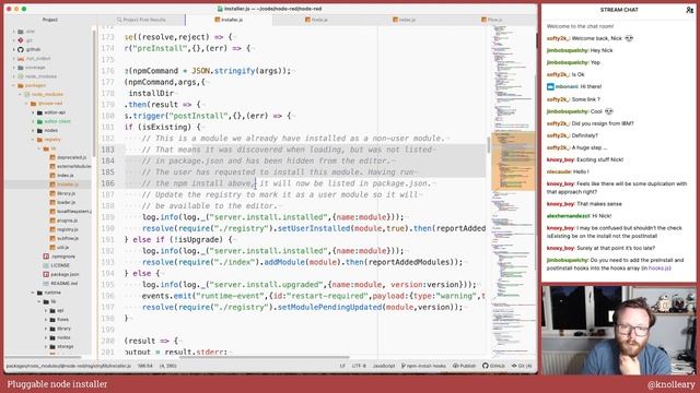 Pluggable node installer - developing node-red stream - 12th April 2021 смотреть онлайн