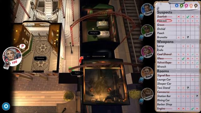 MURDER EXPRESS -- CLUE/CLUEDO: THE CLASSIC MYSTERY GAME (PART 06) смотреть онлайн