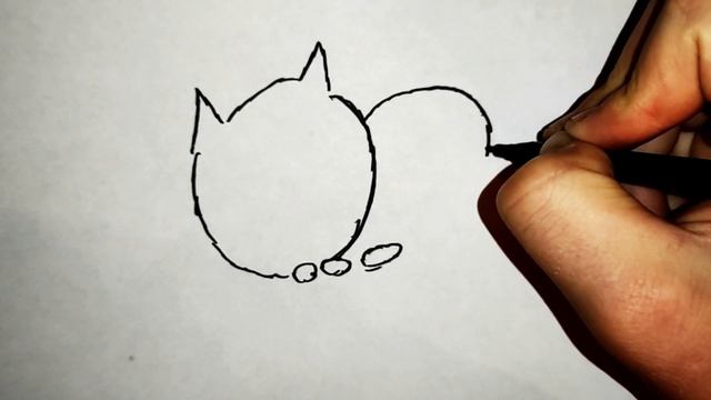 Bolalar uchun Mushuk chizish / Drawing Cat for Kids / Рисование Кота для Детей смотреть онлайн