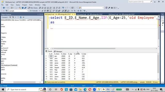 SQL SERVER Day #10 for Beginner's LIVE Session смотреть онлайн