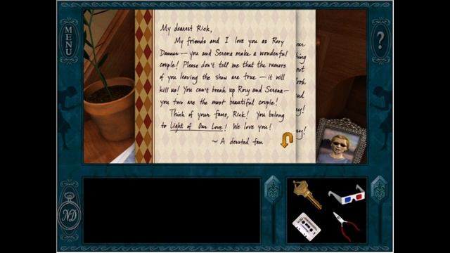 Unlocking the Secret Drawer in Nancy Drew: Stay Tuned for Danger смотреть онлайн