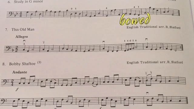 gyrus bass - sight reading practice: pizzicato, bowed, and fretless bass смотреть онлайн