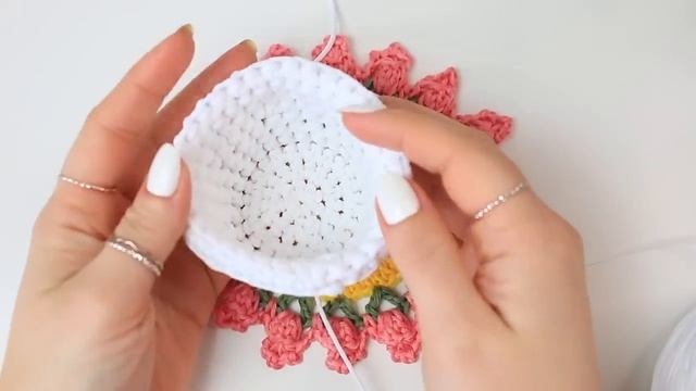 Crochet Flower Coasters and Pot Tutorial ? Brunaticality Crochet смотреть онлайн