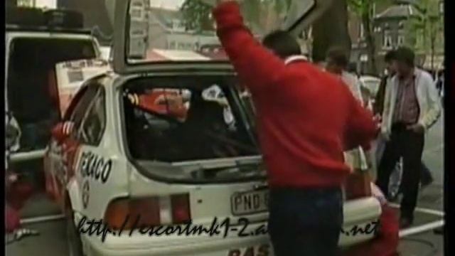 Ford Sierra Cosworth - Rallye de Wallonie 1988 смотреть онлайн