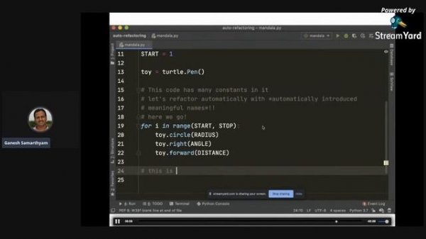 Automatically Refactoring Python Code (with PyCharm)