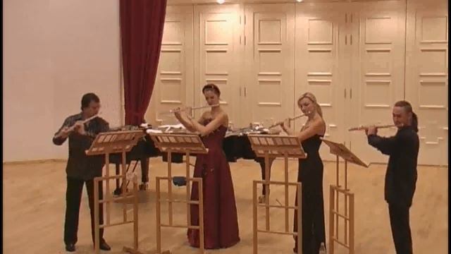 Sade Flute Quartet - Green Sleeves & House of the rising Sun смотреть онлайн