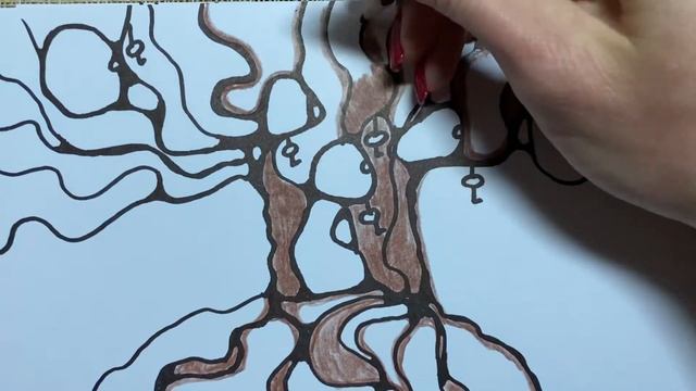 Как рисовать Волшебное дерево желаний с ключиками смотреть онлайн