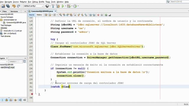 Conexión y Consultas en SQL Server desde NetBeans con Java смотреть онлайн
