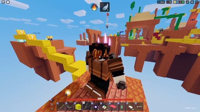 Devs removed Knockback, so I brought it back - Roblox Bedwars смотреть онлайн