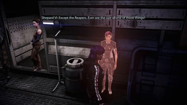 Mass Effect Legendary Edition "I dont really sound like that do I?" Femshep meets her V.I (ME3) смотреть онлайн