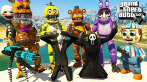 ГТА 5 МОДЫ АНИМАТРОНИКИ НАШЛИ СЛЕНДЕРА И КРИКА ФНАФ В GTA 5! ОБЗОР МОДА В GTA 5 ИГРЫ МУЛЬТИК ВИДЕО