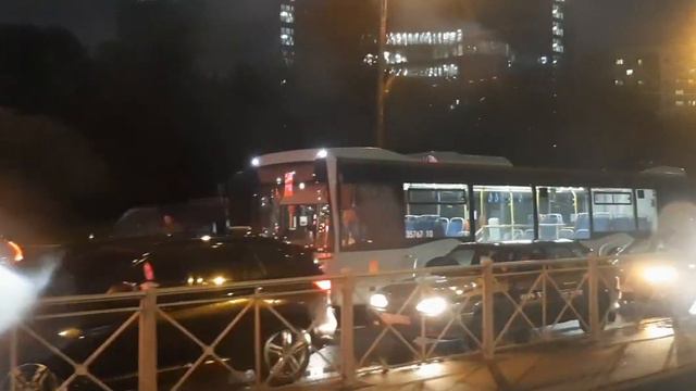 Трамвай 65 "ДК "Невский", Невский завод - Река Оккервиль" ЛВС-86К №7042 смотреть онлайн
