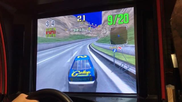 Daytona USA Arcade Stage Advanced (Emulated) смотреть онлайн