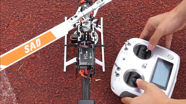 Fly Wing FW450 Smart 450 RC Helicopter Operation Video смотреть онлайн