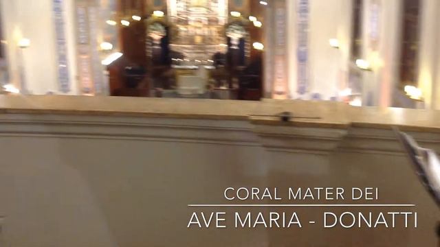 Ave Maria (Donatti) - Coral Mater Dei смотреть онлайн