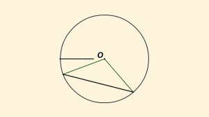Теорема о диаметре, перпендикулярном хорде