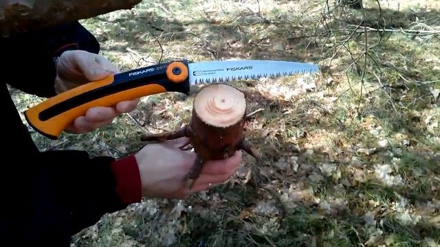 Пила fiskars sw 73. Обзор , тест. смотреть онлайн