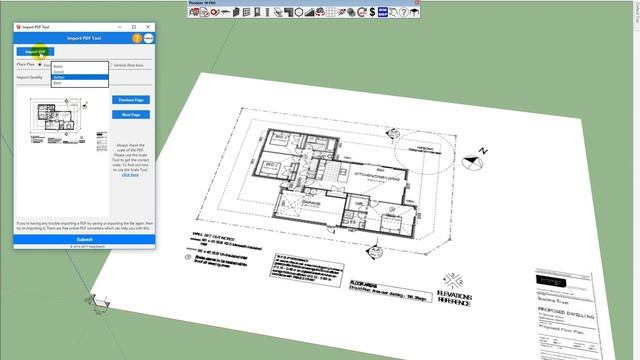 How to Import a PDF into Sketchup смотреть онлайн