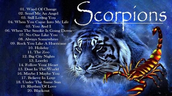 The Best Of Scorpions - Scorpions Greatest Hits Full Album With Lyrics 2022