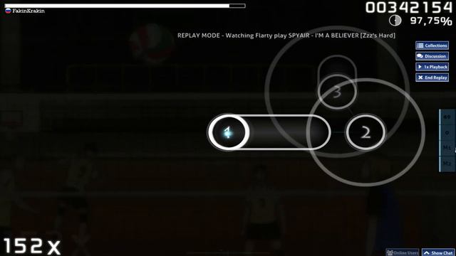 SPYAIR - I`m a Believer | Zzz`s Hard | Osu! смотреть онлайн