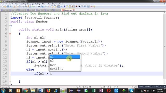04 Java Program | Compare two numbers and find out maximum | by Sanjay Gupta смотреть онлайн
