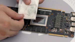 Как установить водоблок на видеокарту NVIDIA GeForce RTX 2080 Ti