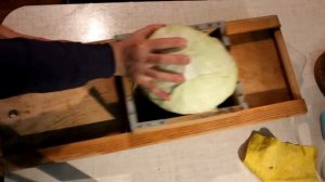 Попытка использовать шинковку для капусты