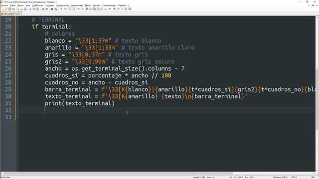 040 Crear un BOT en TELEGRAM #6: Barra de progreso [curso Python] смотреть онлайн