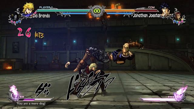 JoJo All Star Battle R: The REAL Dio Brando Combo