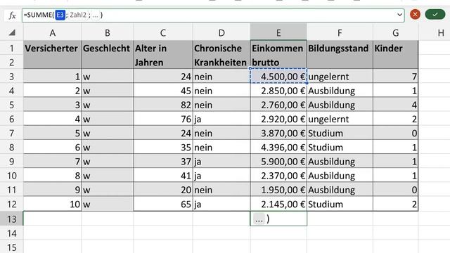 Excel am iPad - Funktionen aufrufen смотреть онлайн