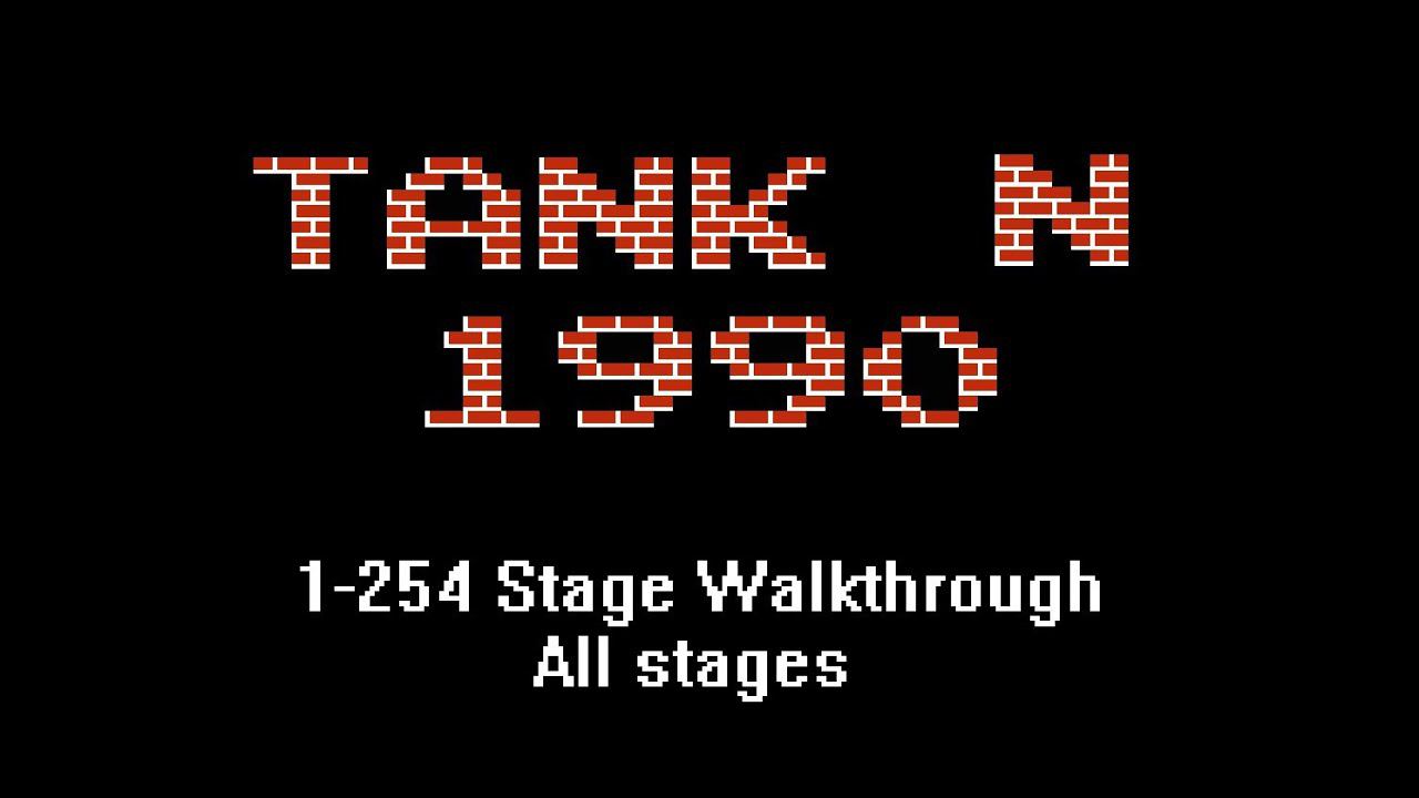 Tank N 1990 1-254 Stage Walkthrough all stages смотреть онлайн