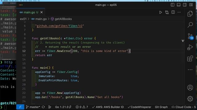 Go Fiber Web Framework - Part 5 смотреть онлайн