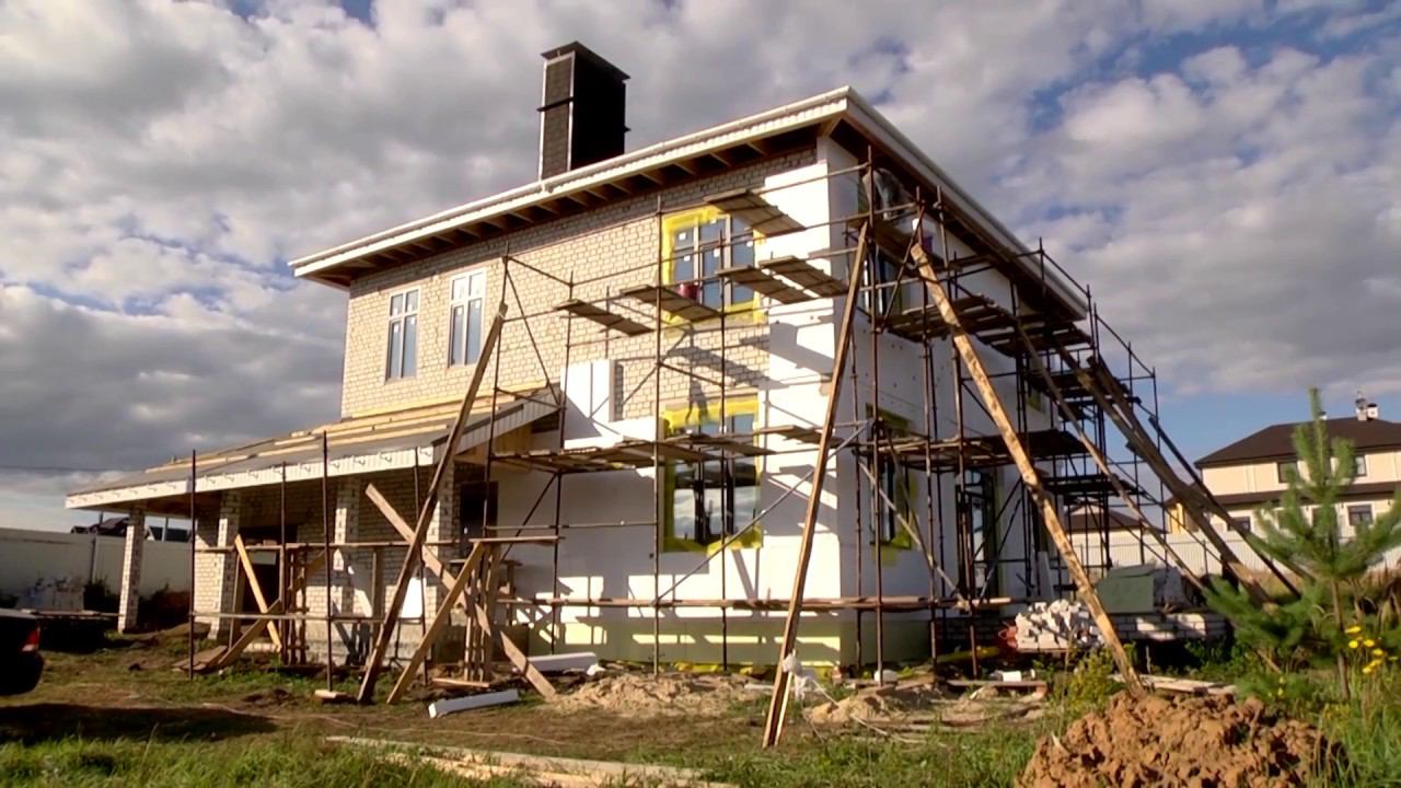 Монтаж фасадной системы Holzer Therm смотреть онлайн