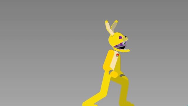 SpringBonnie Test And SpingLock Failure Test #Sticknodes #Fnaf смотреть онлайн
